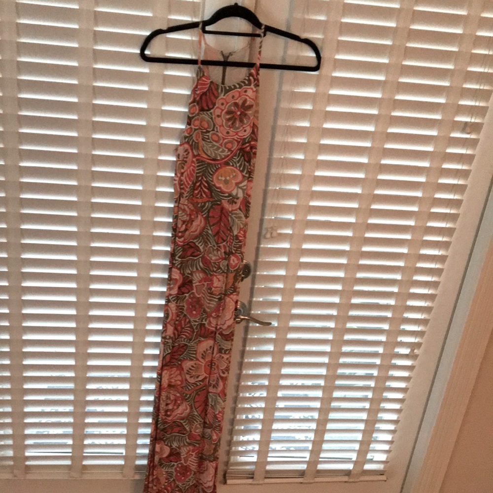 Loft colorful maxi dress